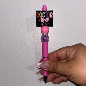 Sold Chic Pink Doctor-Themed Pen